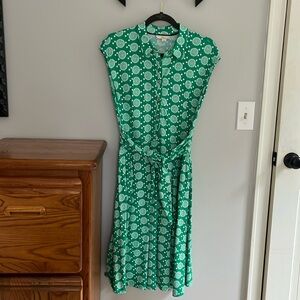 Boden cap sleeve knit dress with pockets